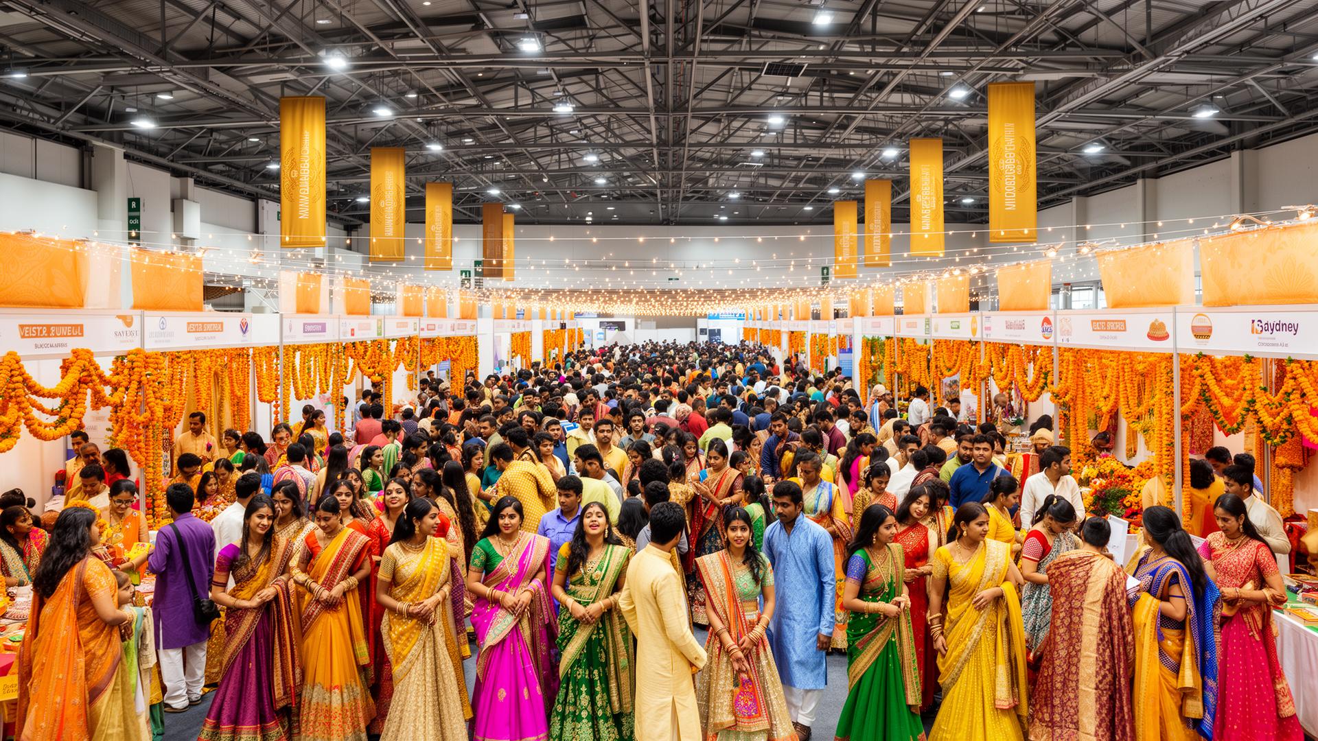 Bharat Heritage Expo crowd